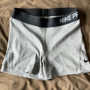 Grey Nike Pros